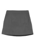 DUNST high-waisted A-line skirt - Grey