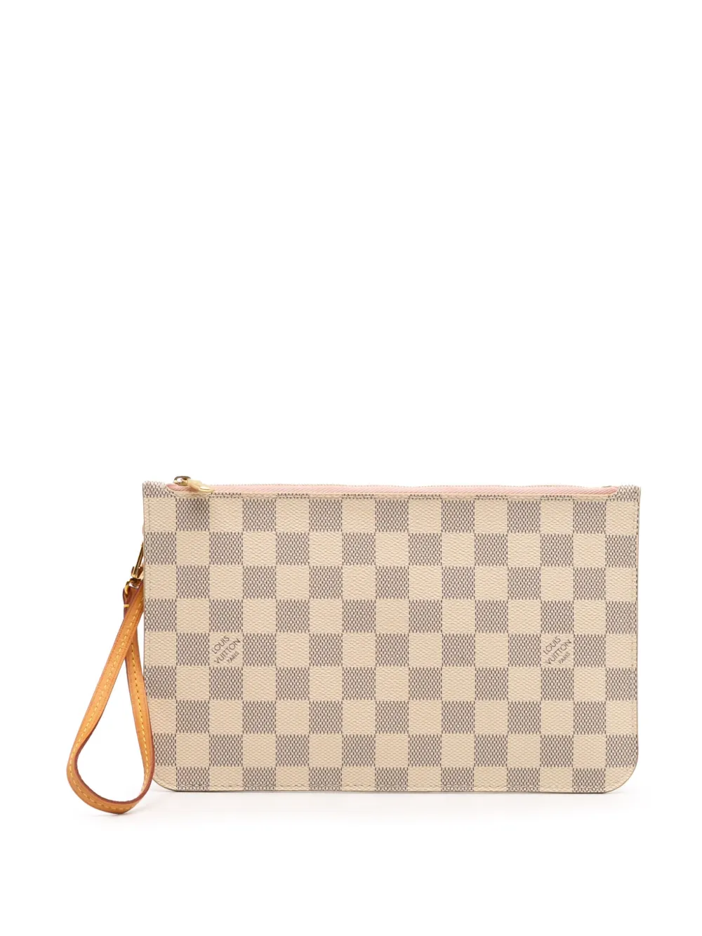 Louis Vuitton Pre-Owned 2017 ダミエ アズール ネヴァーフル MM ポーチ - ブルー Louis Vuitton Pre-Owned 2017 ダミエ アズール ネヴァーフル MM ポーチ - ブルー