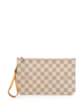Louis Vuitton Pre-Owned 2017 Damier Azur Neverfull MM pouch - Blue
