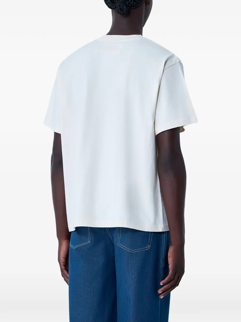  Story Mfg. Graphic Crewneck T-shirt - Neutrals 