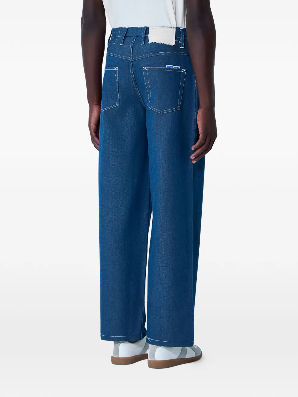  Story Mfg. Five-pocket Belt-loop Jeans - Blue 