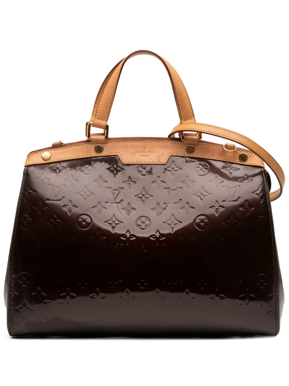 Louis Vuitton Pre-Owned 2011 Monogram Vernis Brea GM Satchel