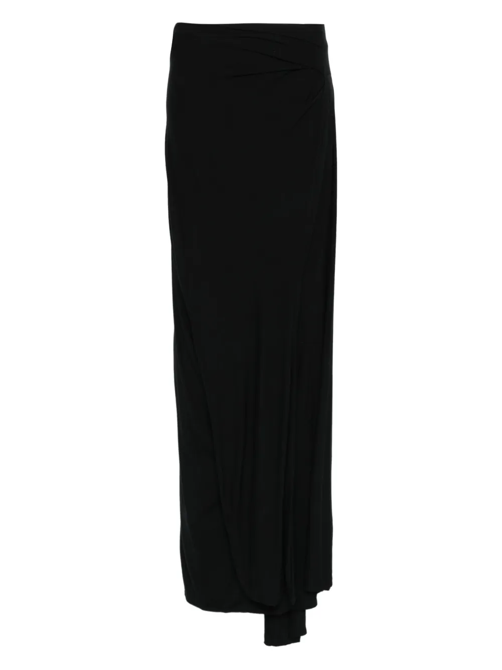 ENTIRE STUDIOS asymmetric maxi skirt | Black | Image 1