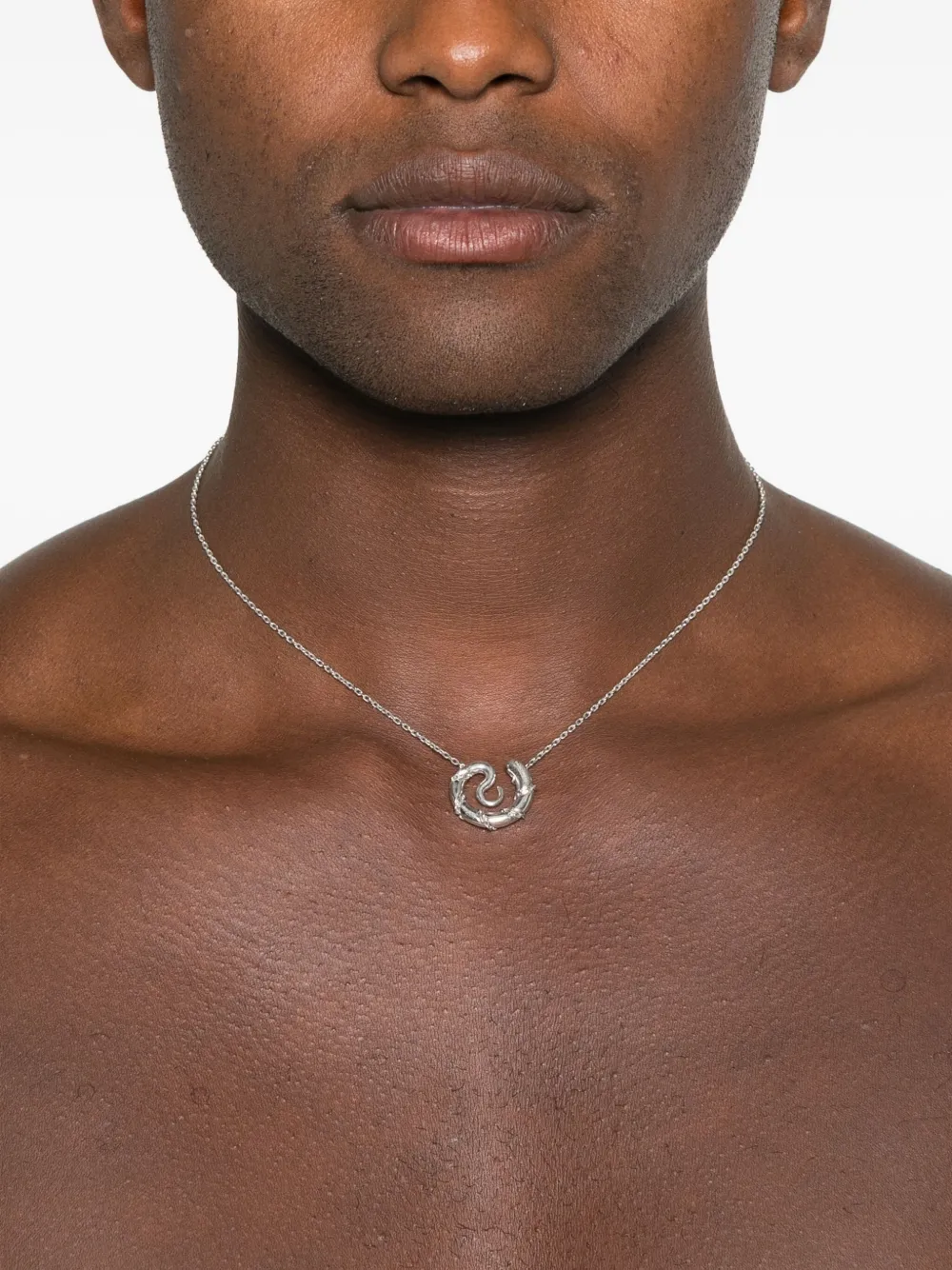 Panconesi collier Serpant à pendentif torsadé | Homme | Image 2
