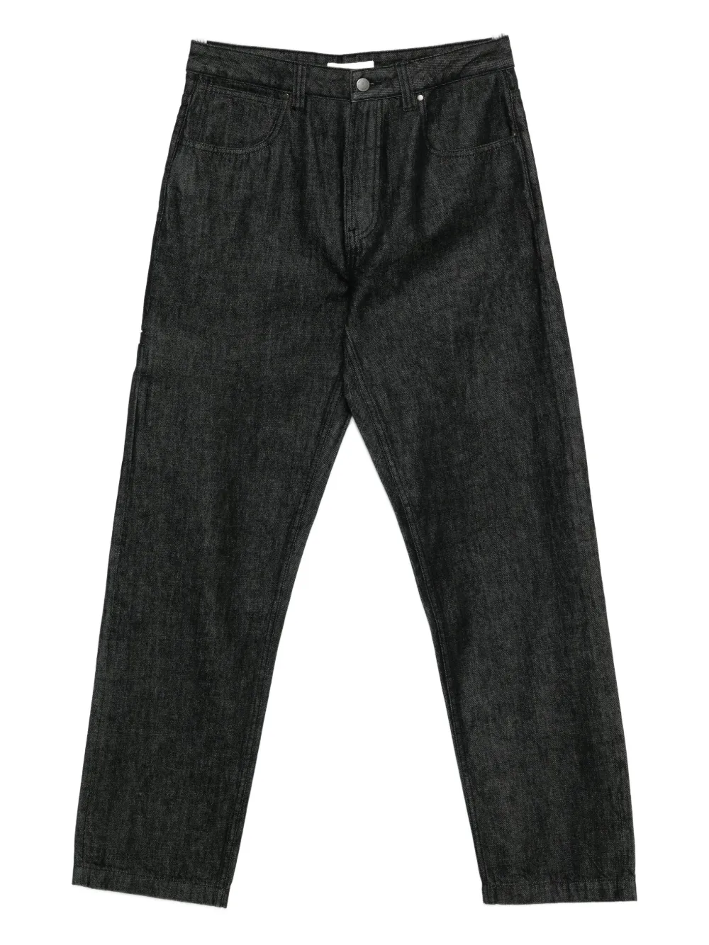 ENTIRE STUDIOS logo-patch jeans | Black | Image 1