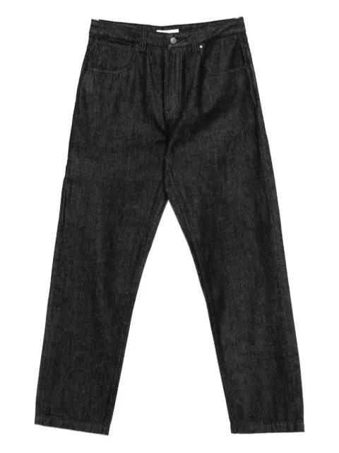 ENTIRE STUDIOS logo-patch jeans