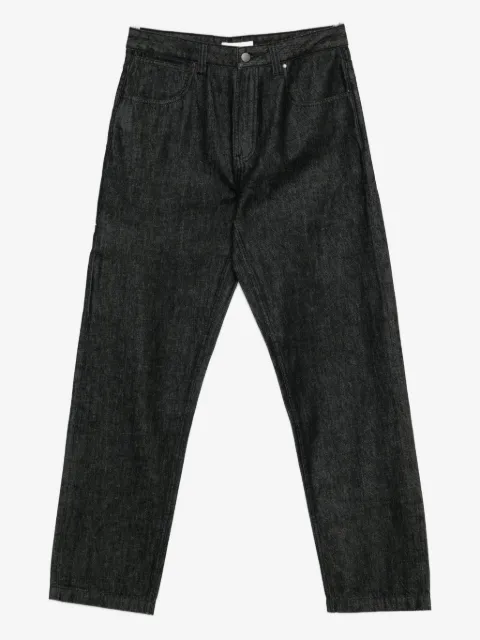 ENTIRE STUDIOS logo-patch jeans