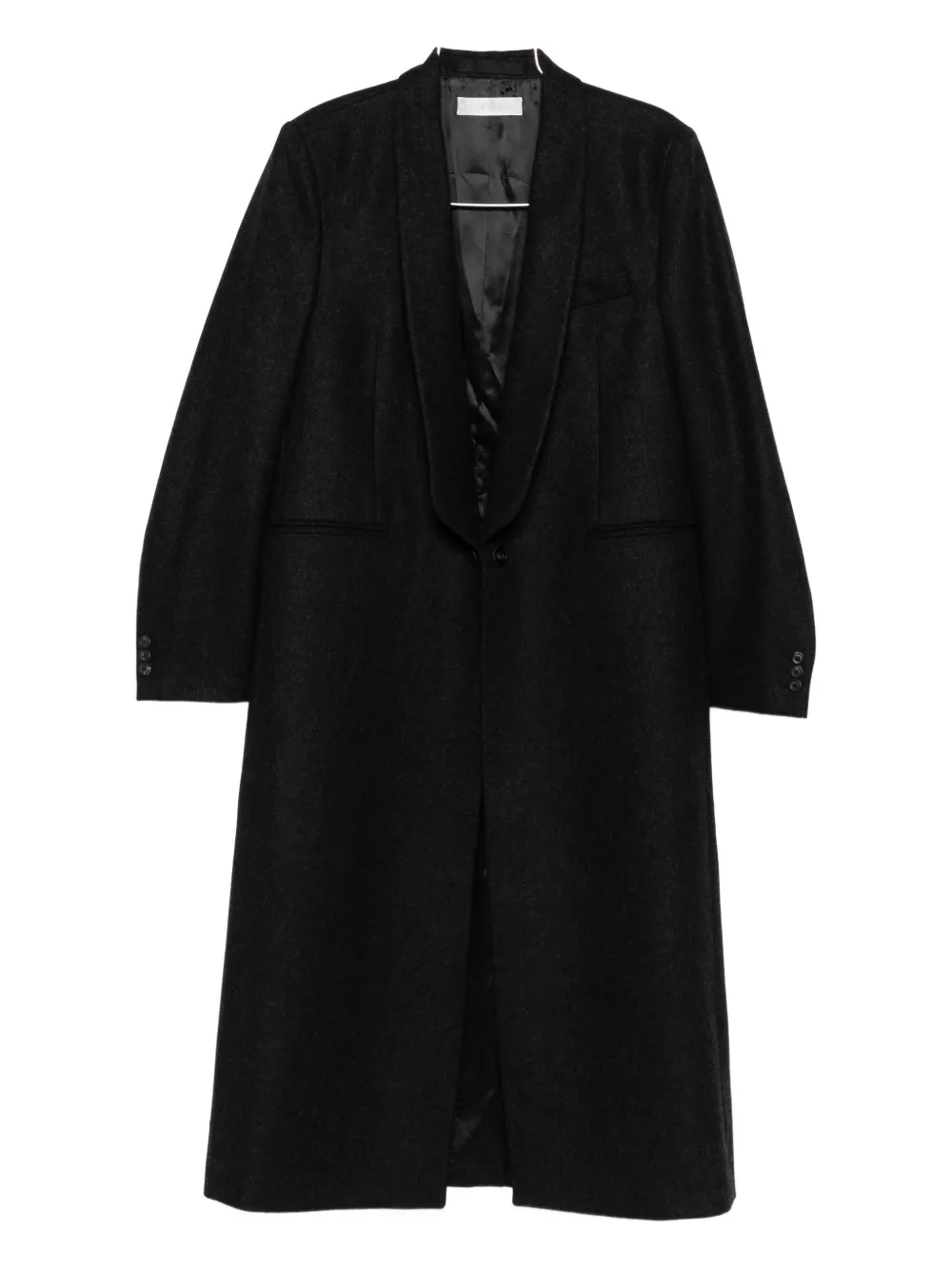 Our Legacy Water-repellent Coat In Black