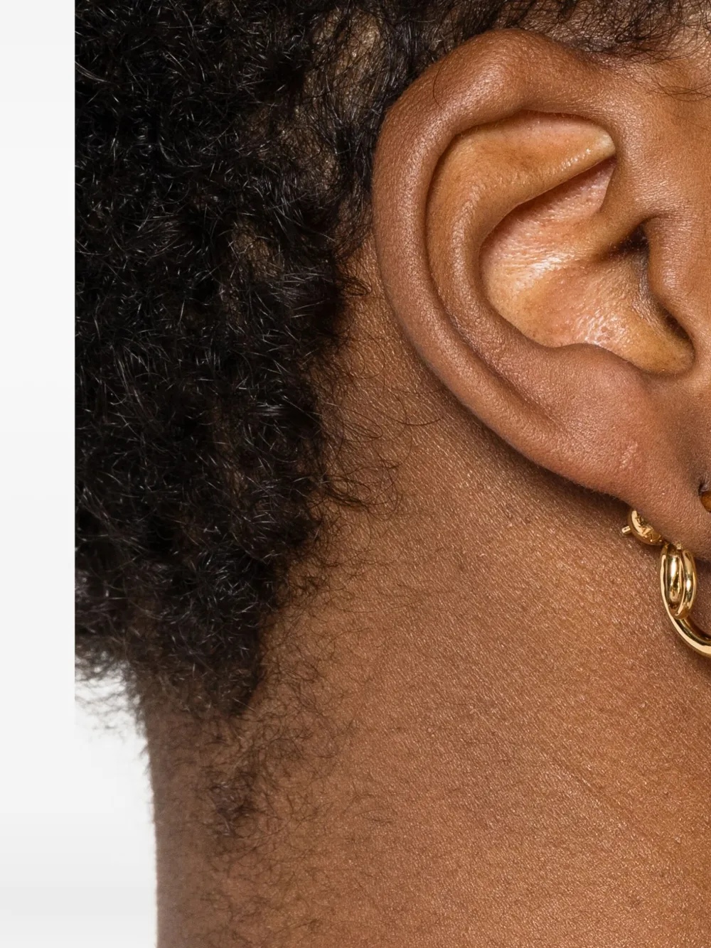 Panconesi Upside Down Earring In Gold