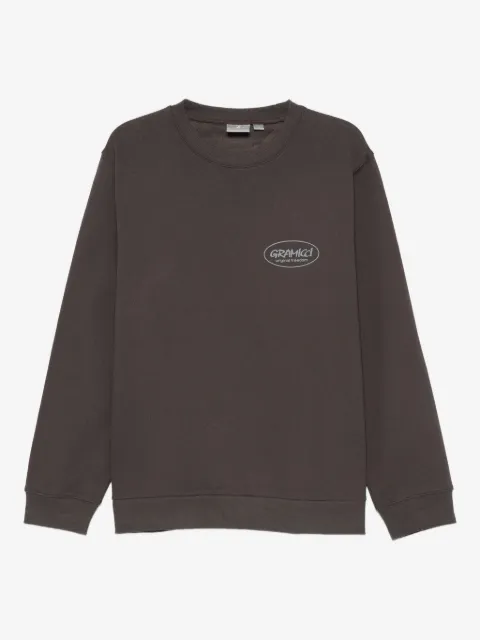 Gramicci logo-print crew-neck sweatshirt