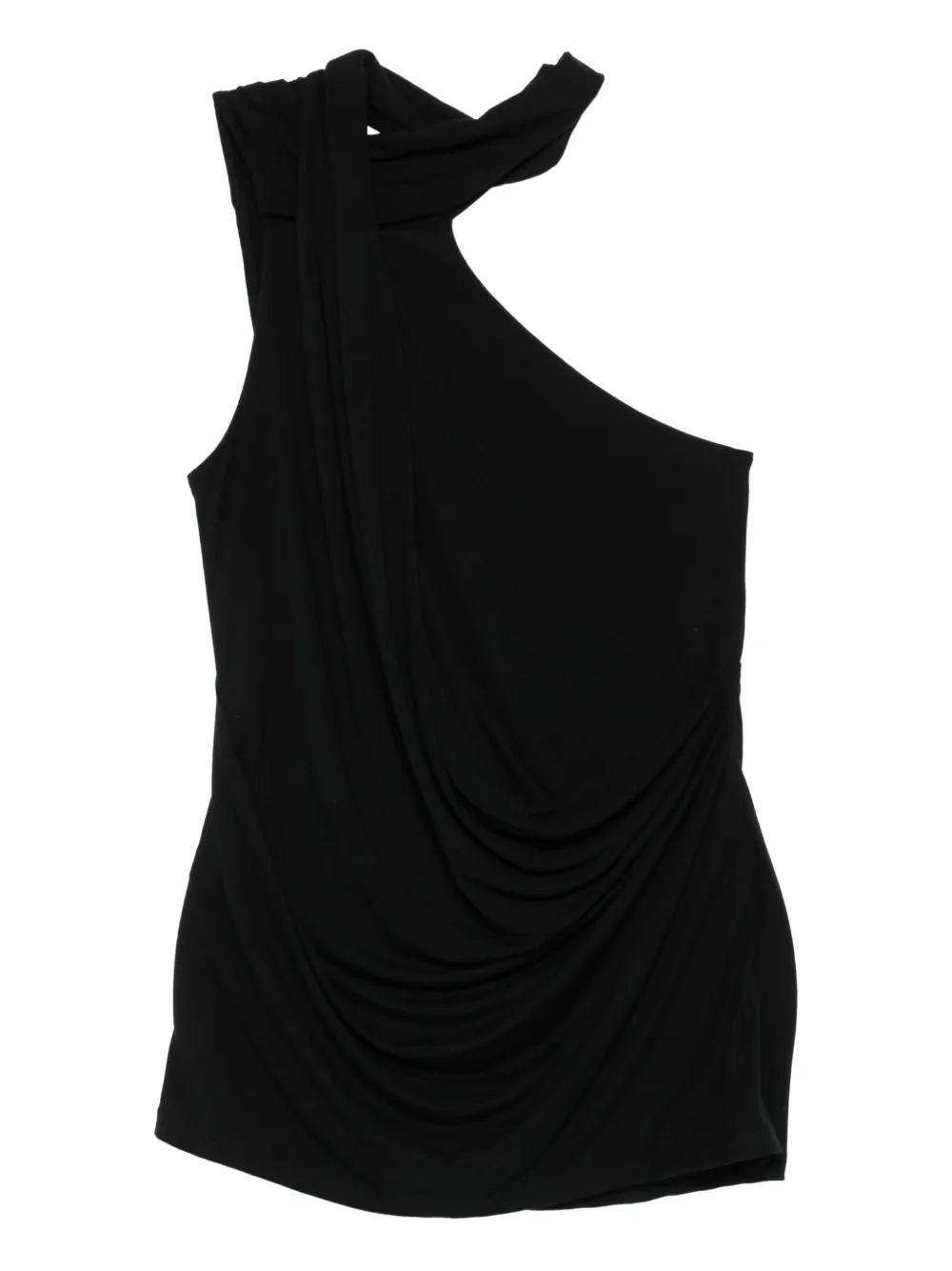 ENTIRE STUDIOS one-shoulder blouse | Black | Image 1