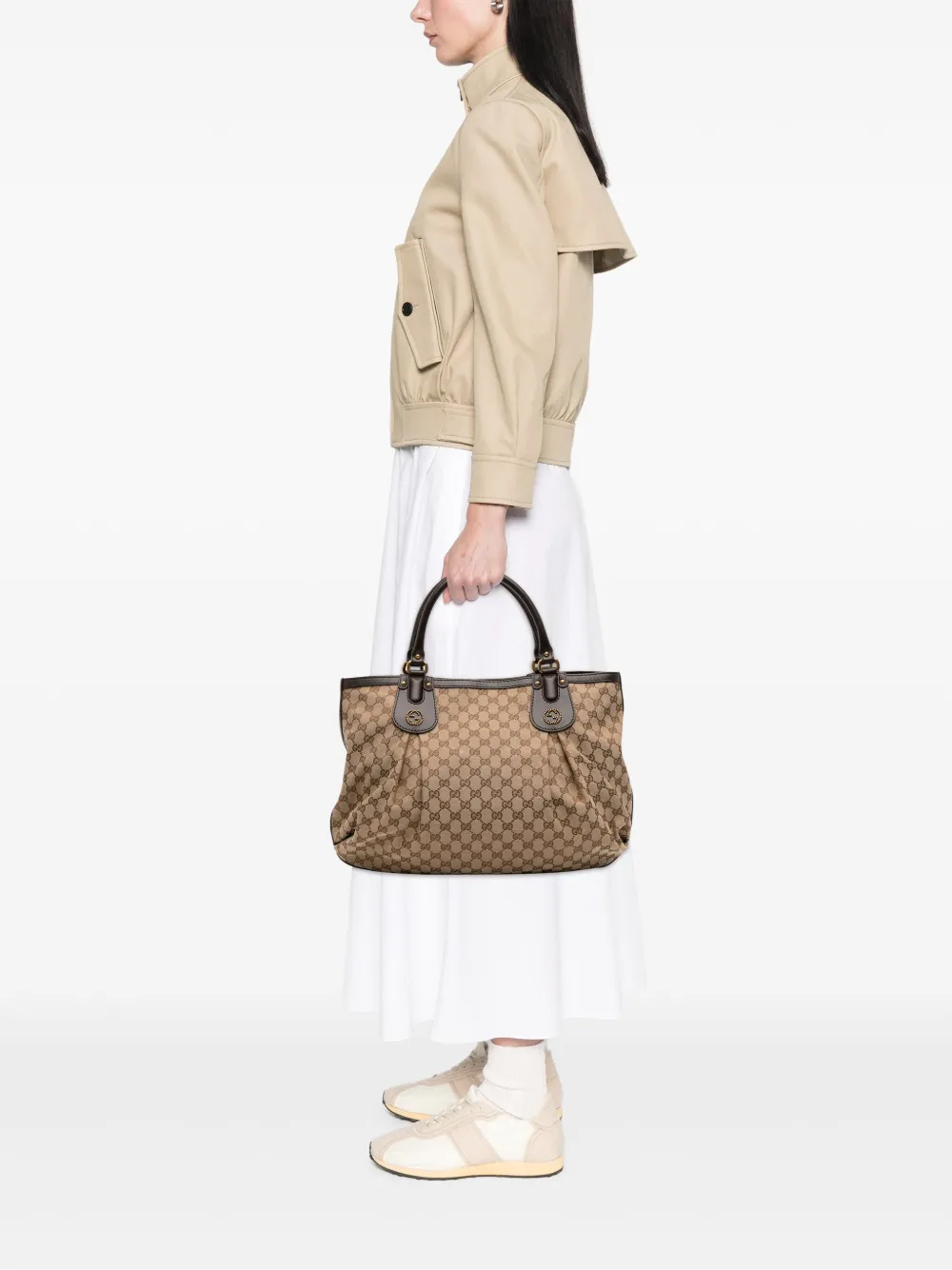 Gucci Pre-Owned 2016-2025 Large GG Canvas Scarlett tote bag | Pre-Owned | Image 2
