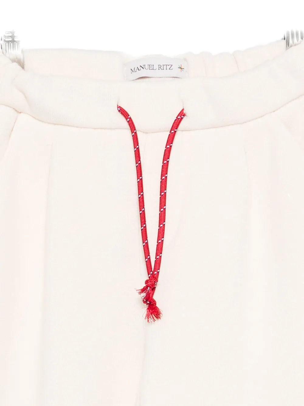 Manuel Ritz Drawstring Trousers In White
