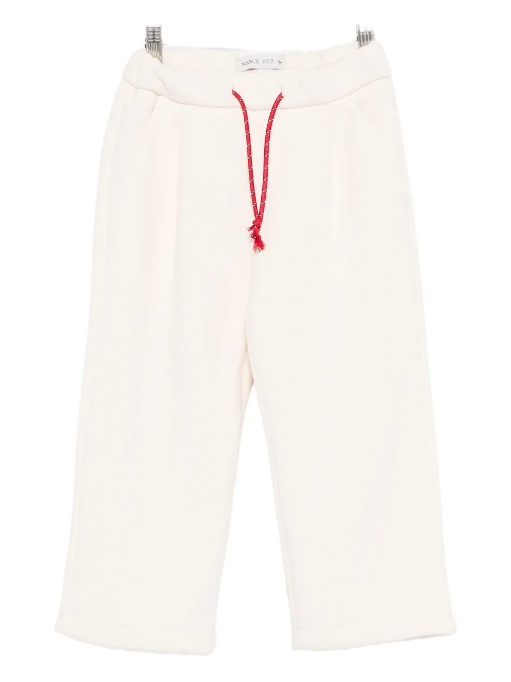 Manuel Ritz Drawstring Trousers In White