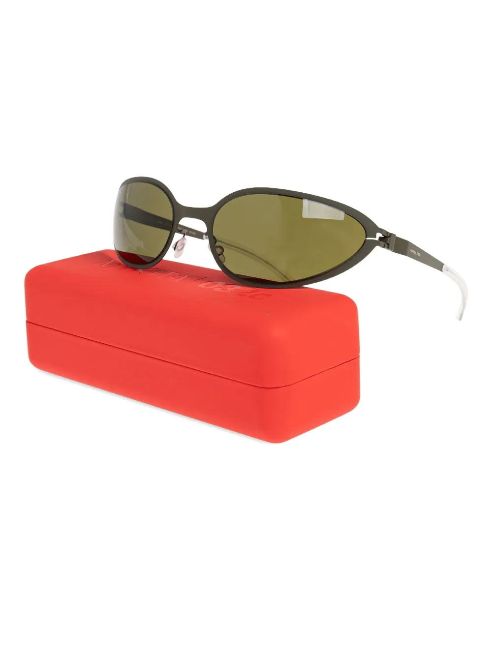 Mykita Bear Camou zonnebril Groen