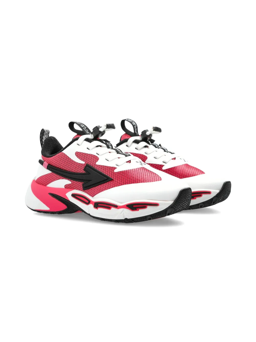 Off-White Kids For Jumping sneakers Rood