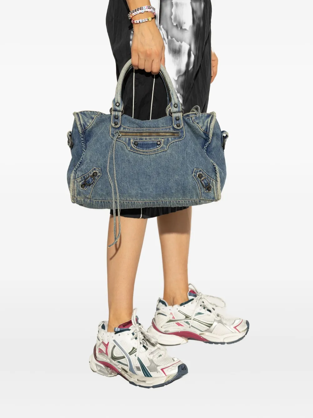 Balenciaga Le City shopper - Blauw