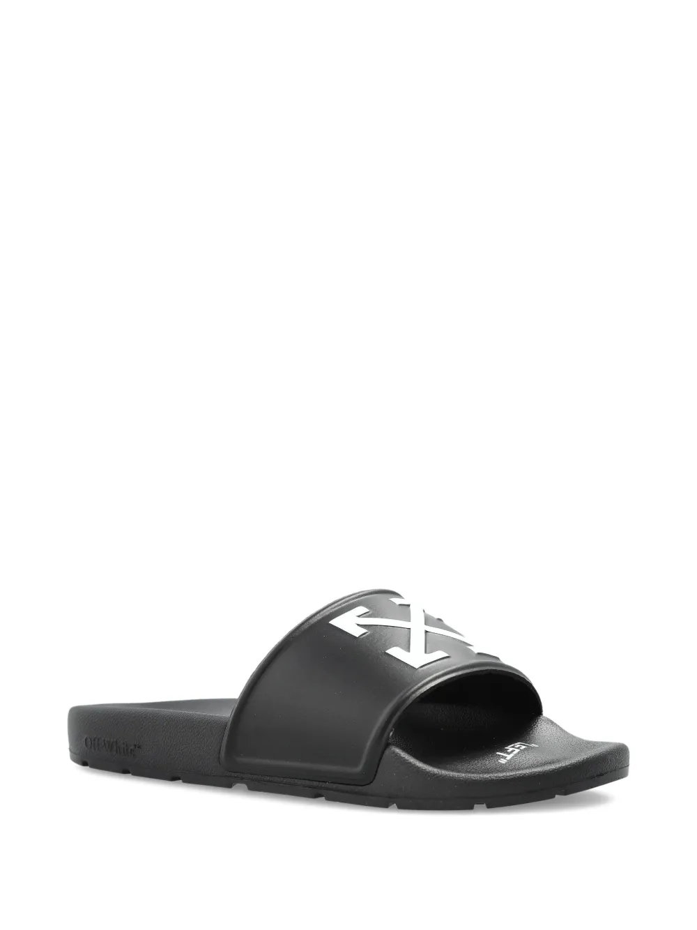 Off-White Sneakers met Arrows-patroon Zwart
