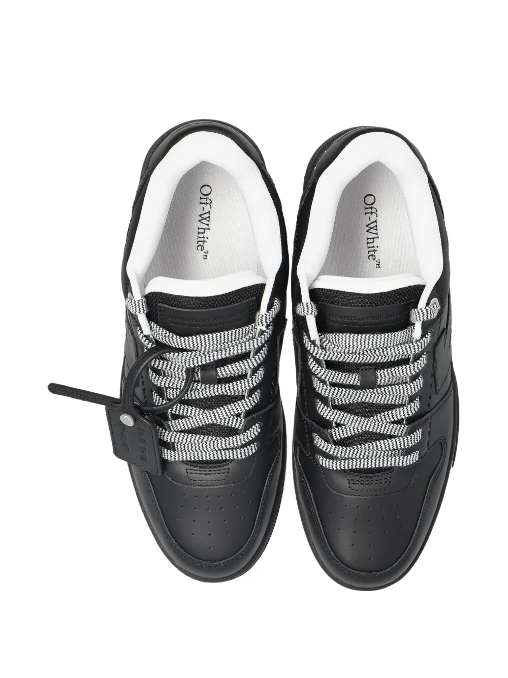 Off-White Out Of Office sneakers Zwart