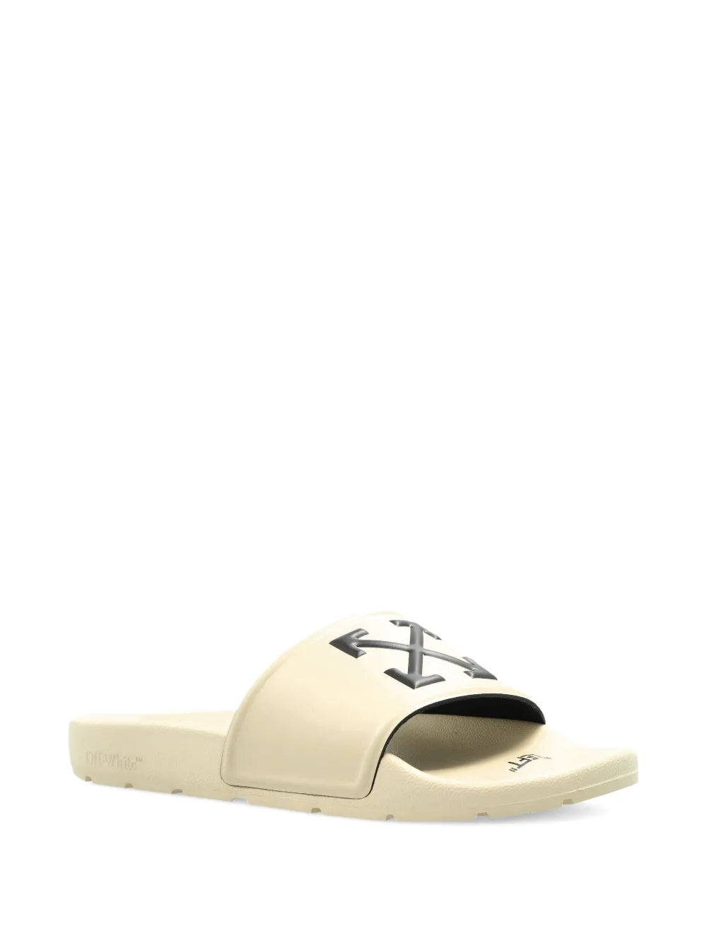 Off-White Arrows slides Beige