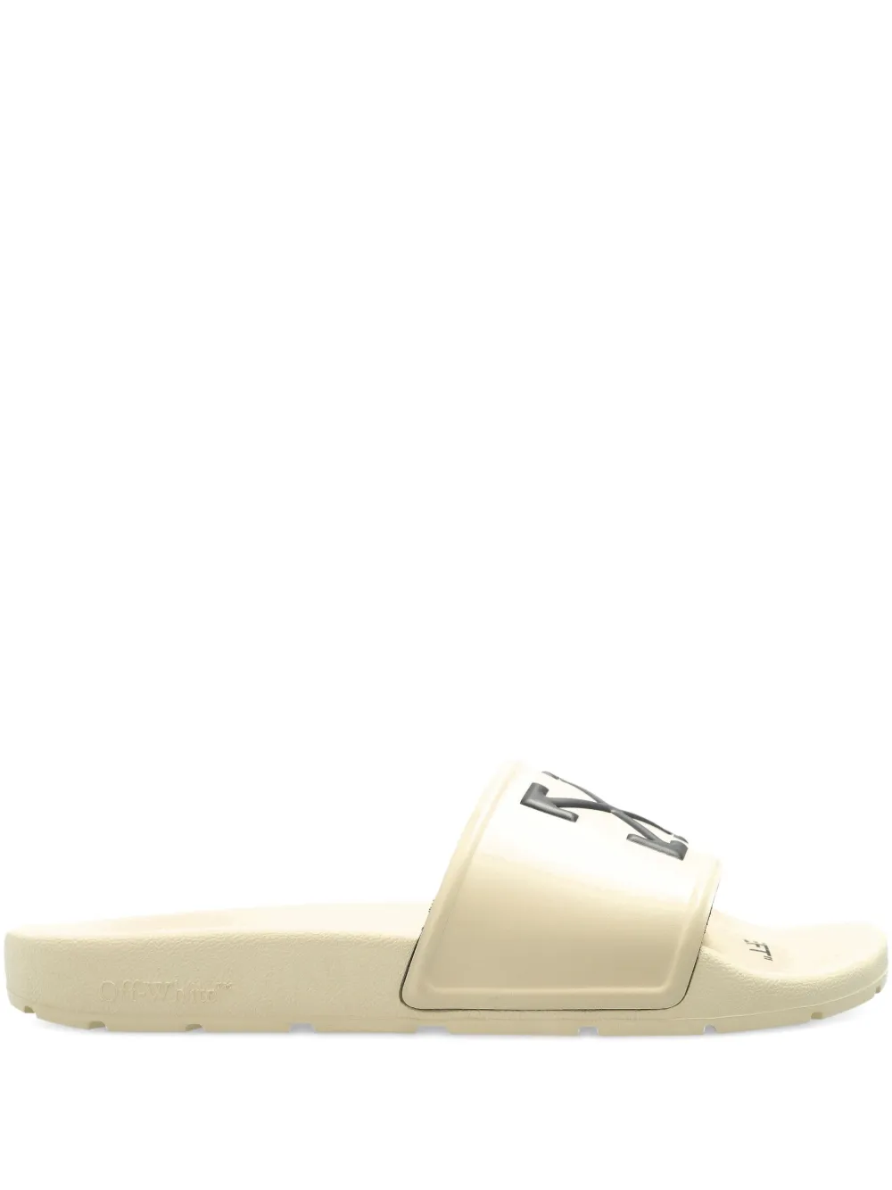 Off-White Arrows slides Beige