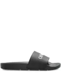 Off-White logo slides - Black
