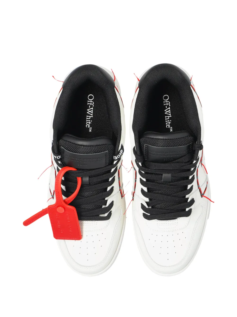 Off-white Lightning Bolt Low Sneakers In White