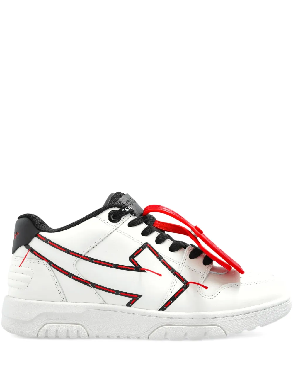 Off-white Lightning Bolt Low Sneakers In White