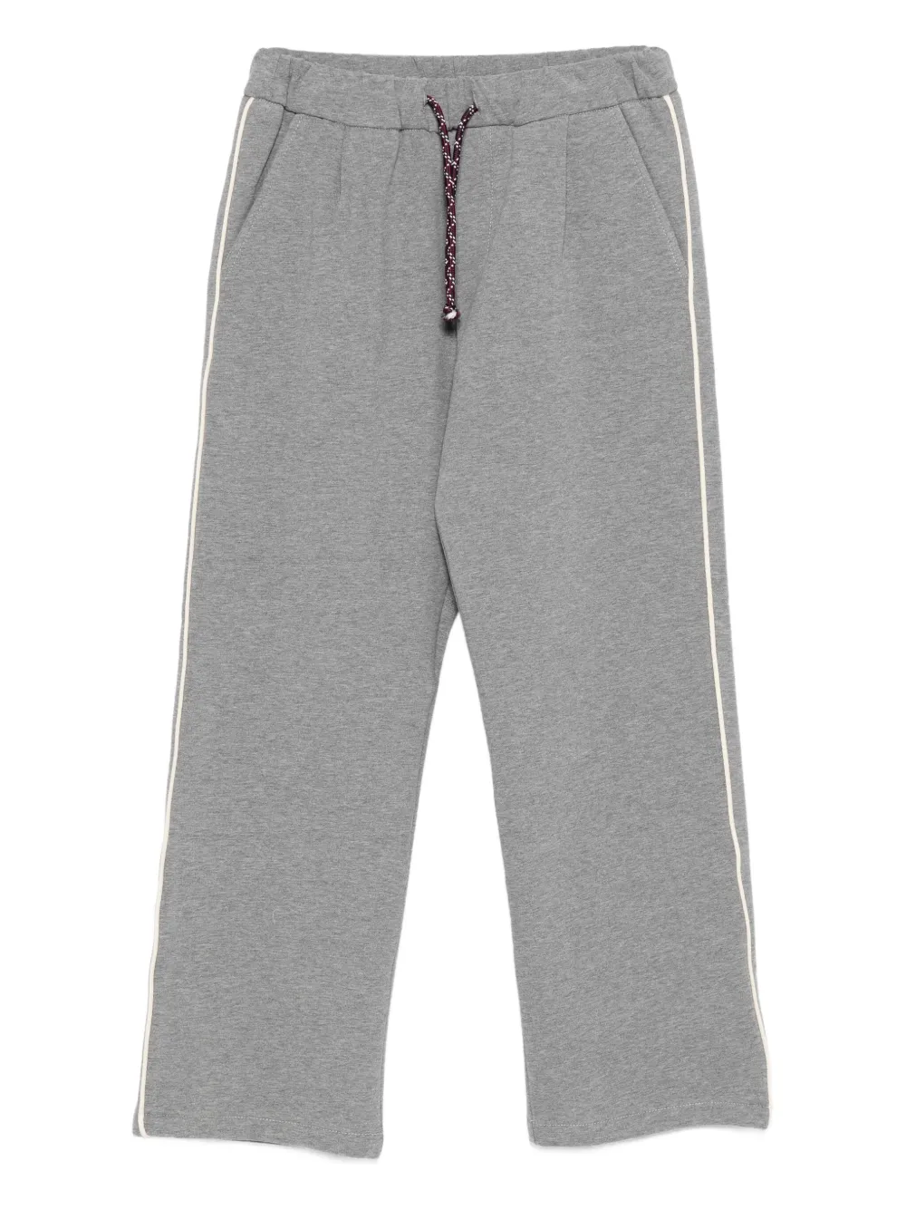 Manuel Ritz pantalones con cordones y detalle de raya | gris | Image 1