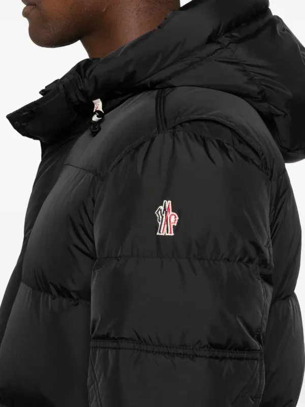 Moncler Grenoble Kasanka Down Jacket | Black | FARFETCH TR