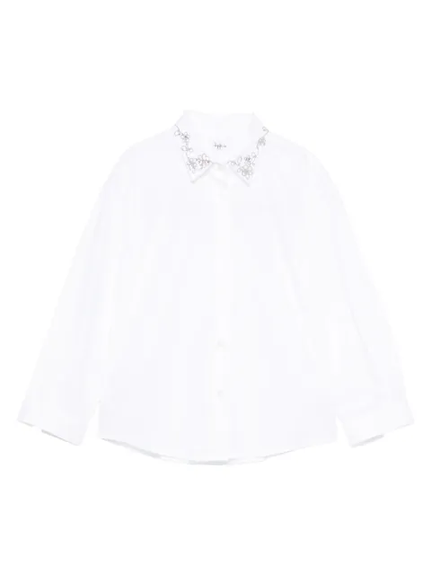 Il Gufo embroidered-collar shirt