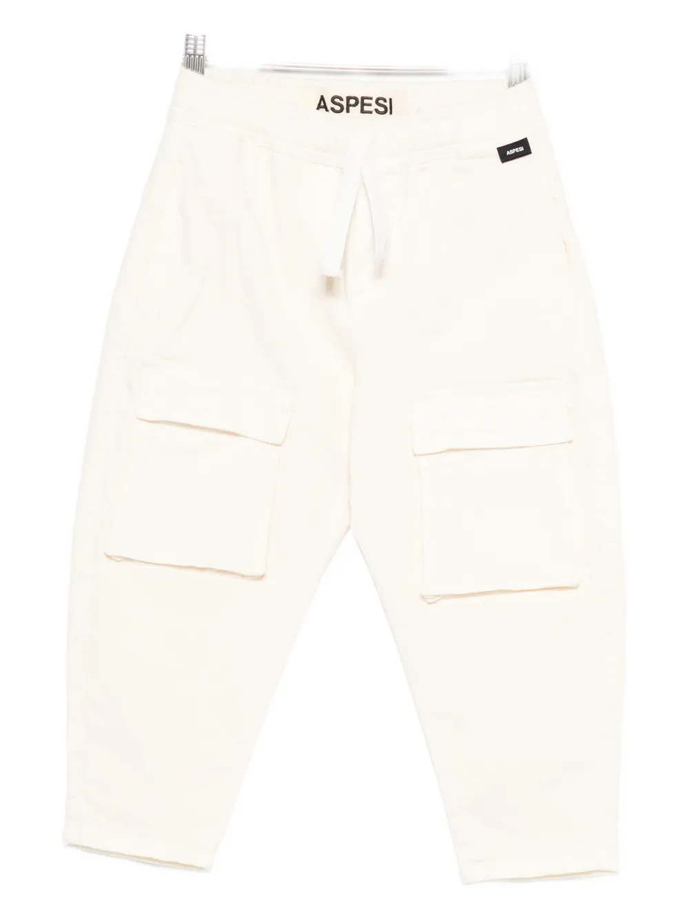Aspesi Drawstring Trousers In Neutral