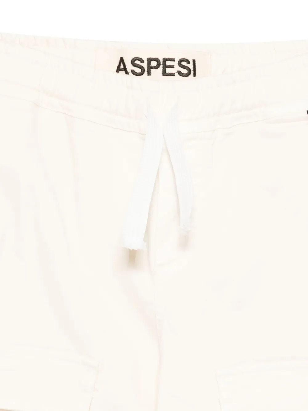 Aspesi Kids Broek met trekkoord Wit