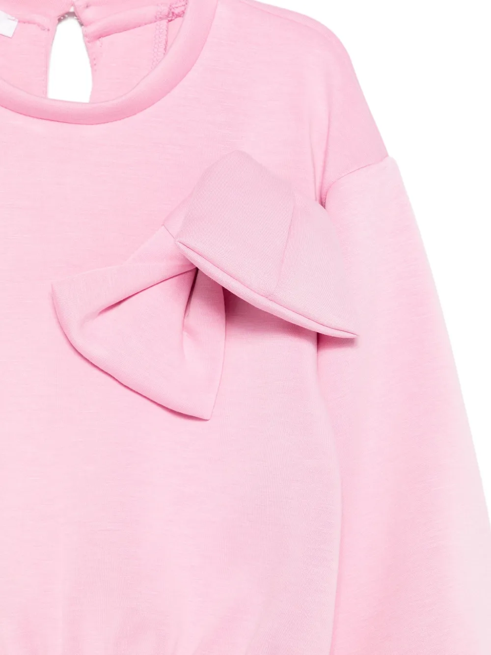 Miss Grant Kids Sweater met strikdetail Roze