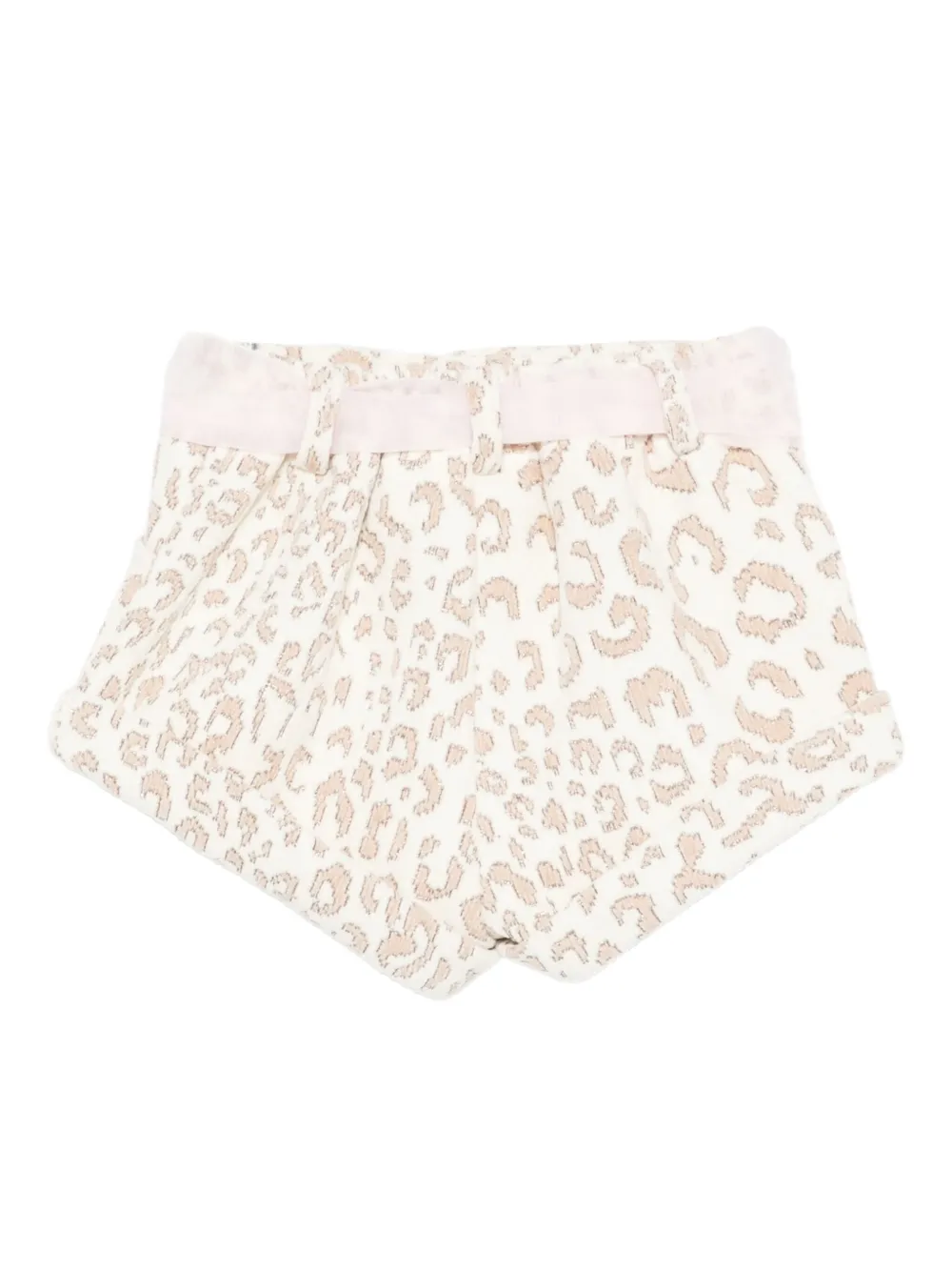 Miss Grant Kids leopard-print bow shorts | Casual Shorts | Image 2