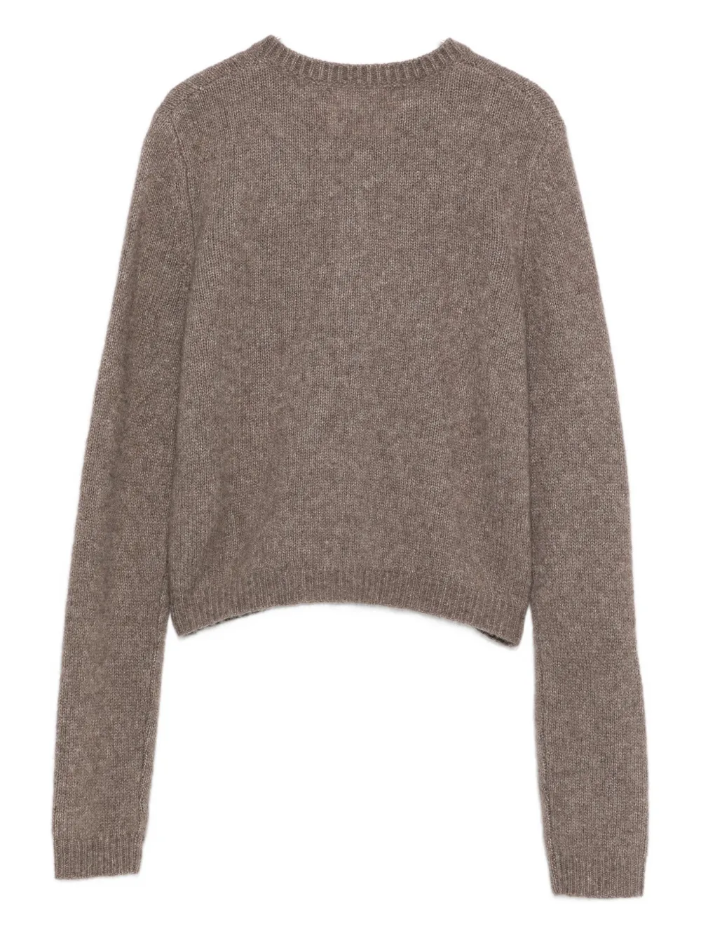 Lisa Yang Buttoned Cardigan In Brown