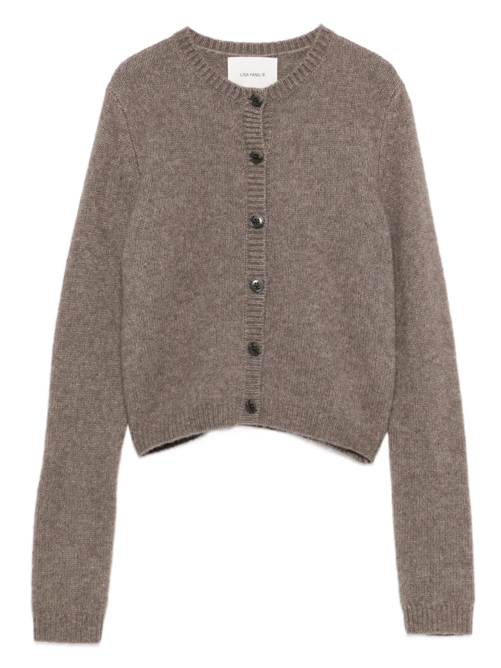 Lisa Yang buttoned cardigan | Brown | Image 1