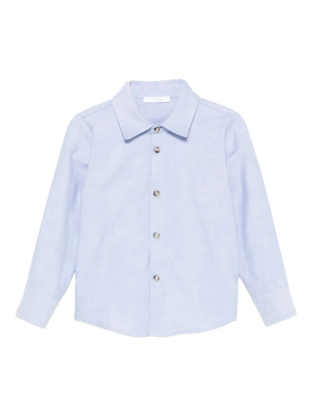 Miss Grant Kids button-down long-sleeve shirt - ブルー Miss Grant Kids button-down long-sleeve shirt - ブルー