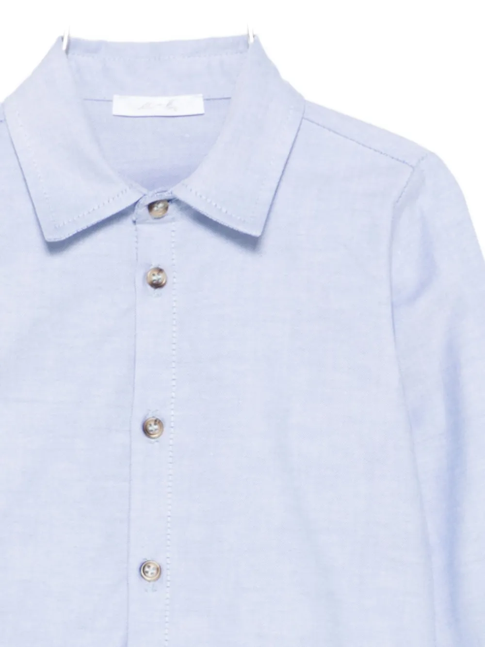 Miss Grant Button-down Long-sleeve Shirt In Blue