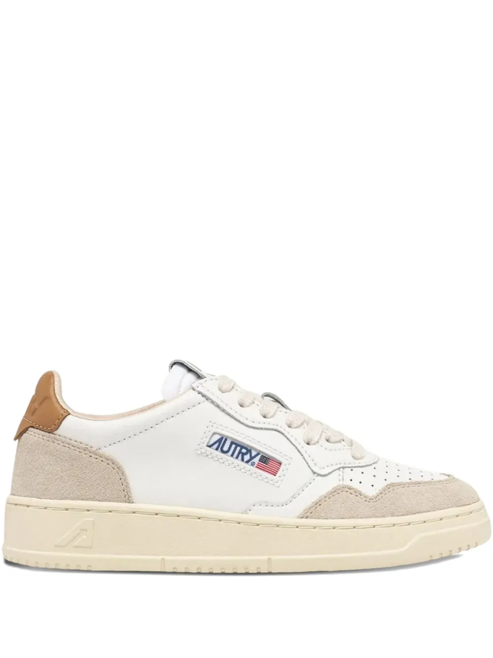 Autry Medallist leather sneakers | White | Image 1