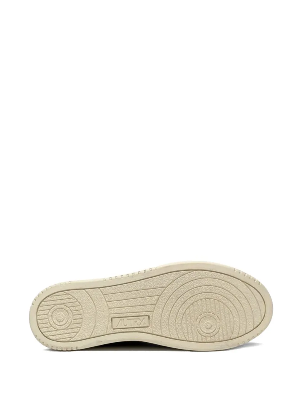 Autry Medallist Leather Sneakers In White
