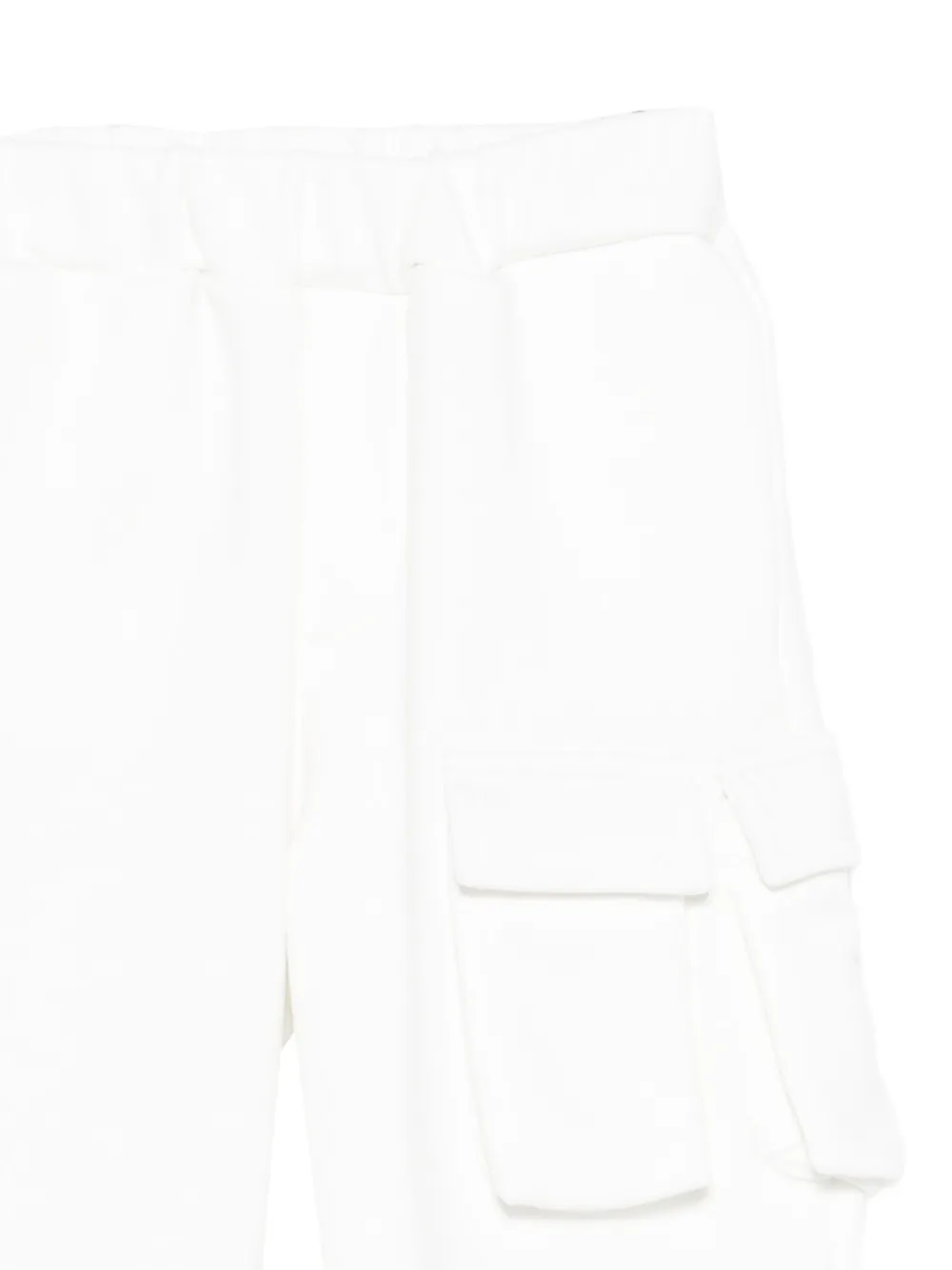 Miss Grant Pocket-cuffed Trousers In White