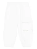 Miss Grant Kids pocket-cuffed trousers - White