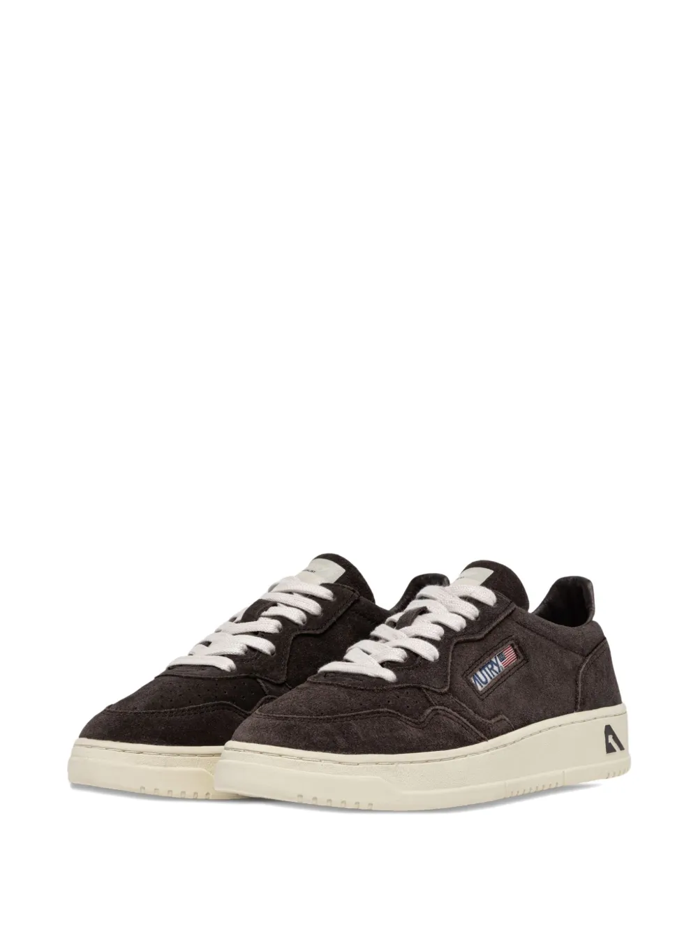 Autry Medalist leather sneakers Brown