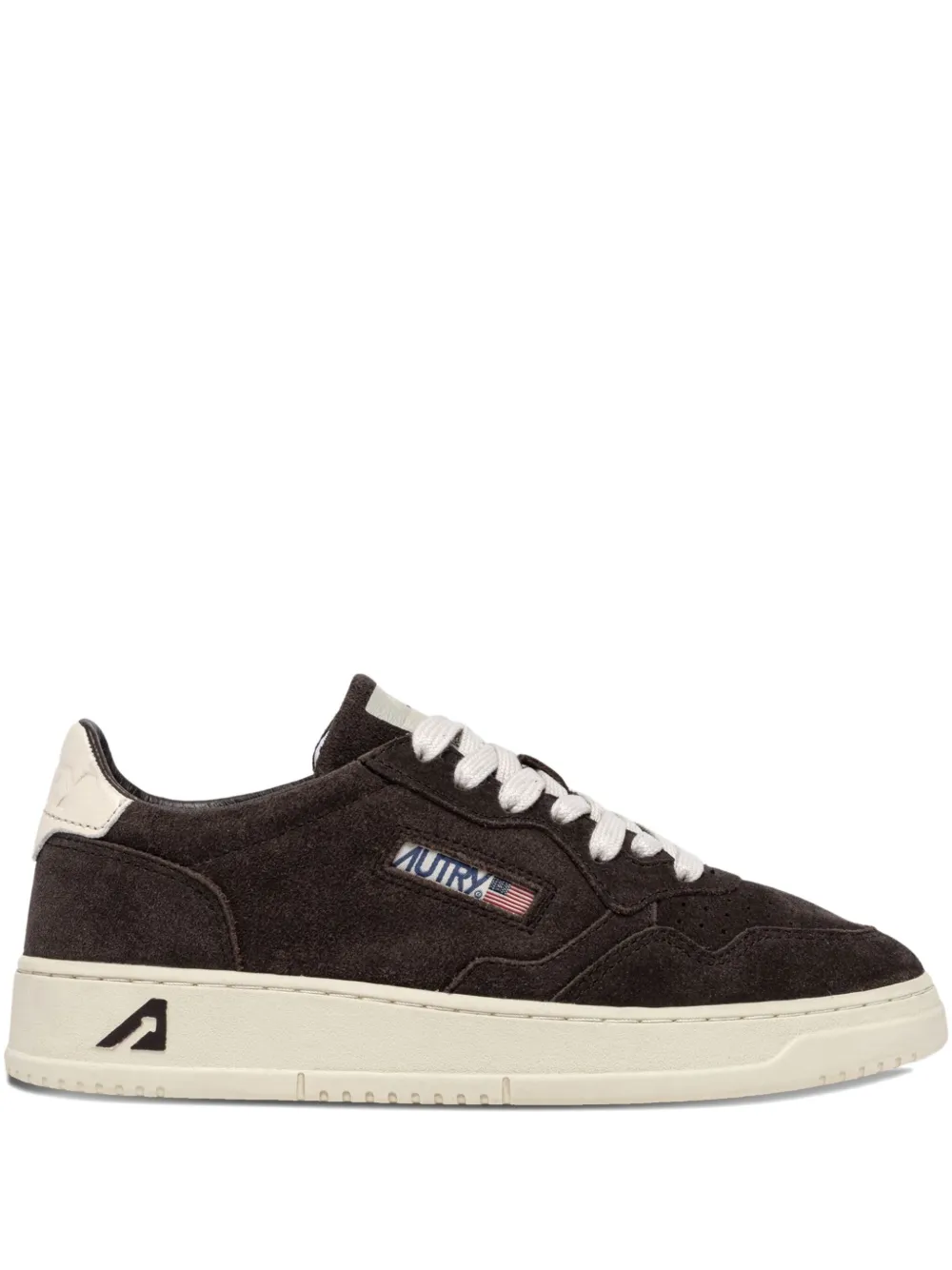 Autry Medalist leather sneakers Brown