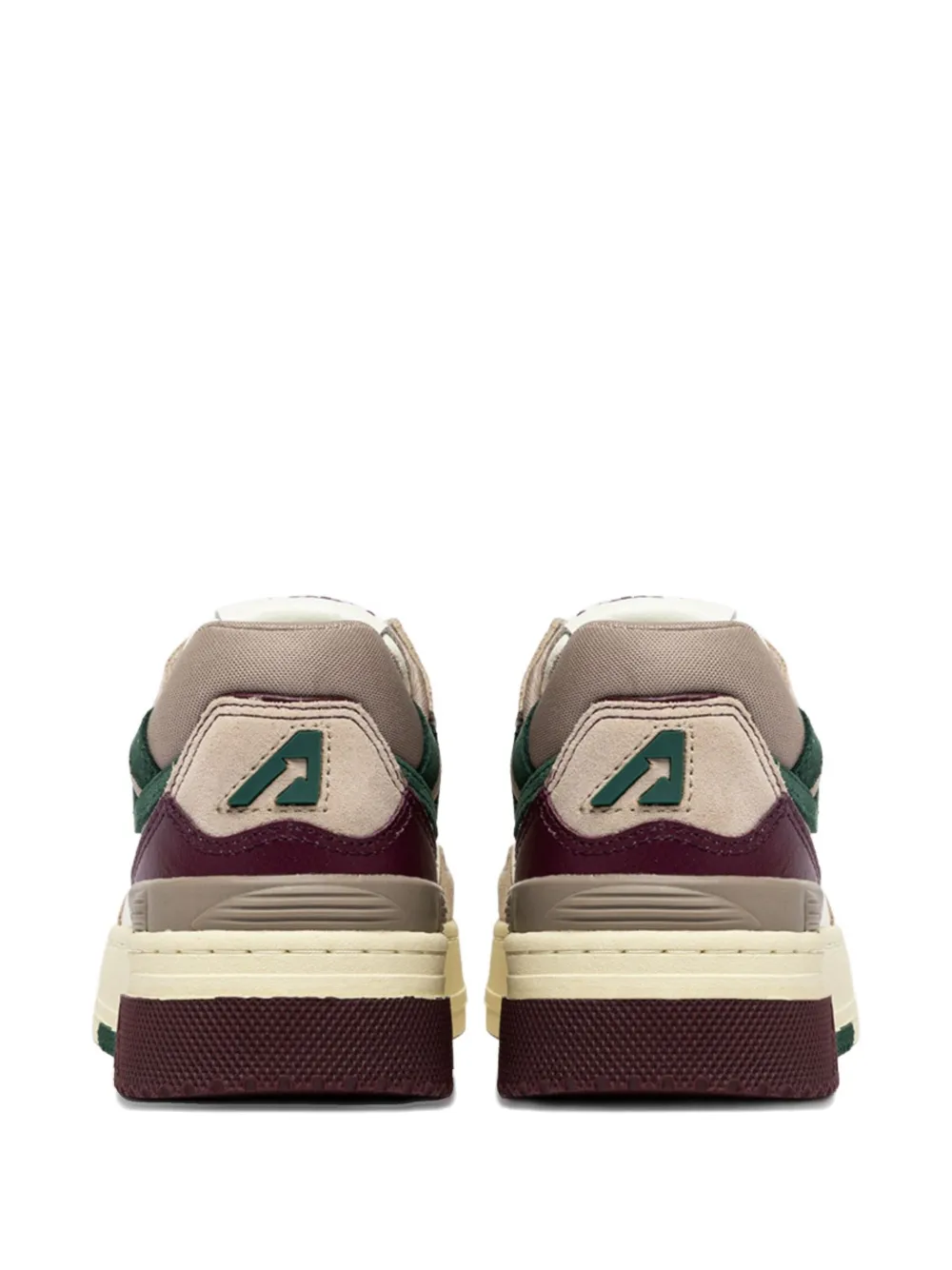 Autry CLC Low leren sneakers Wit