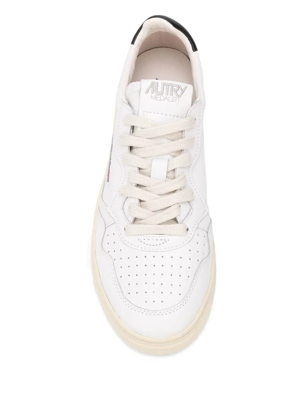Autry Medalist leather sneakers White