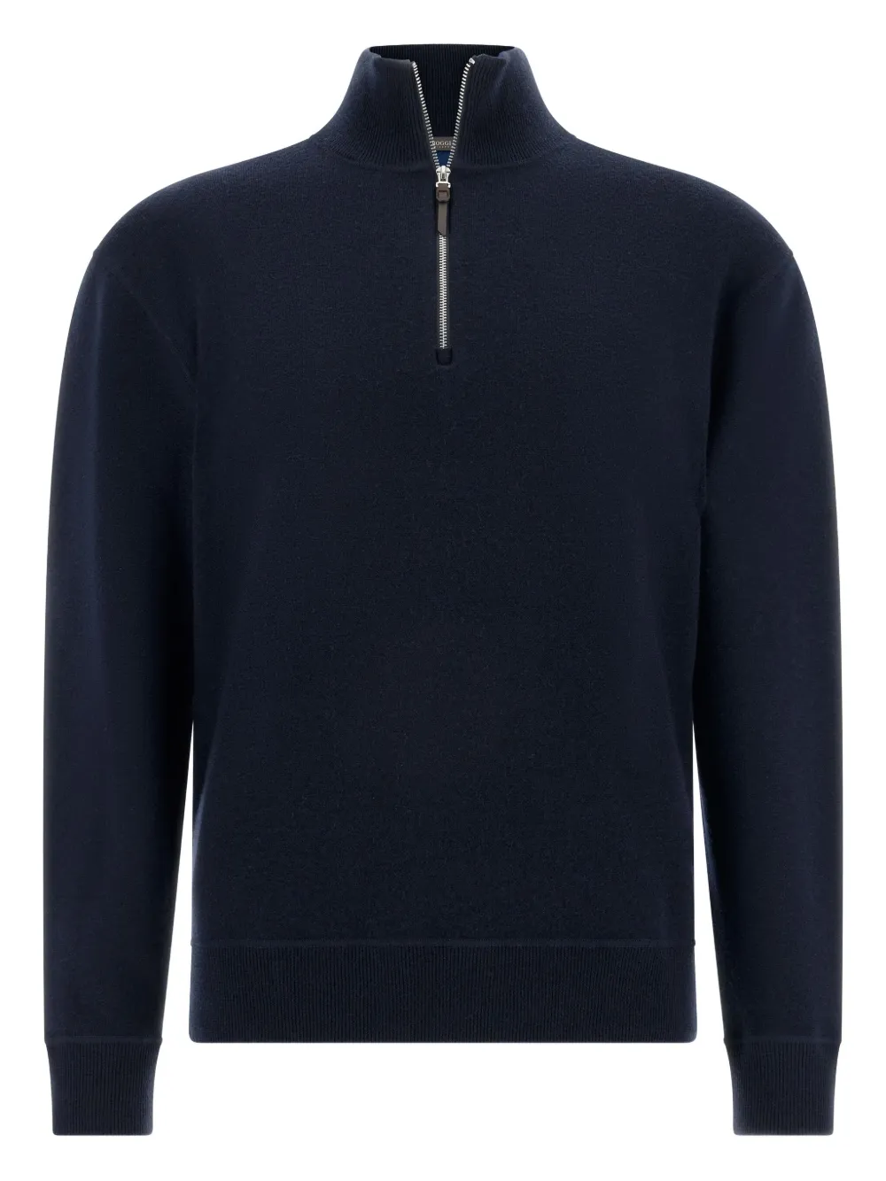 Boggi Milano half-zip sweater | Blue | Image 1