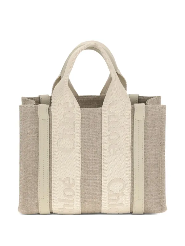 Chloé Woody ハンドバッグ S | ニュートラル | FARFETCH JP