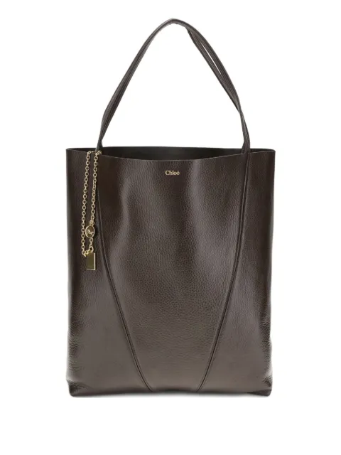 Chloé maxi chain-large tote bag